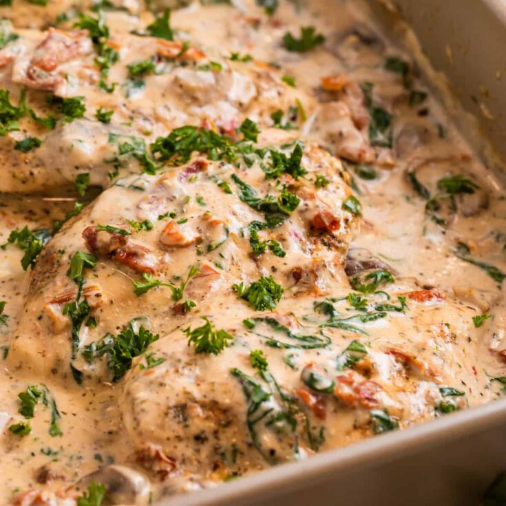 Image for Simple Baked Tuscan Chicken