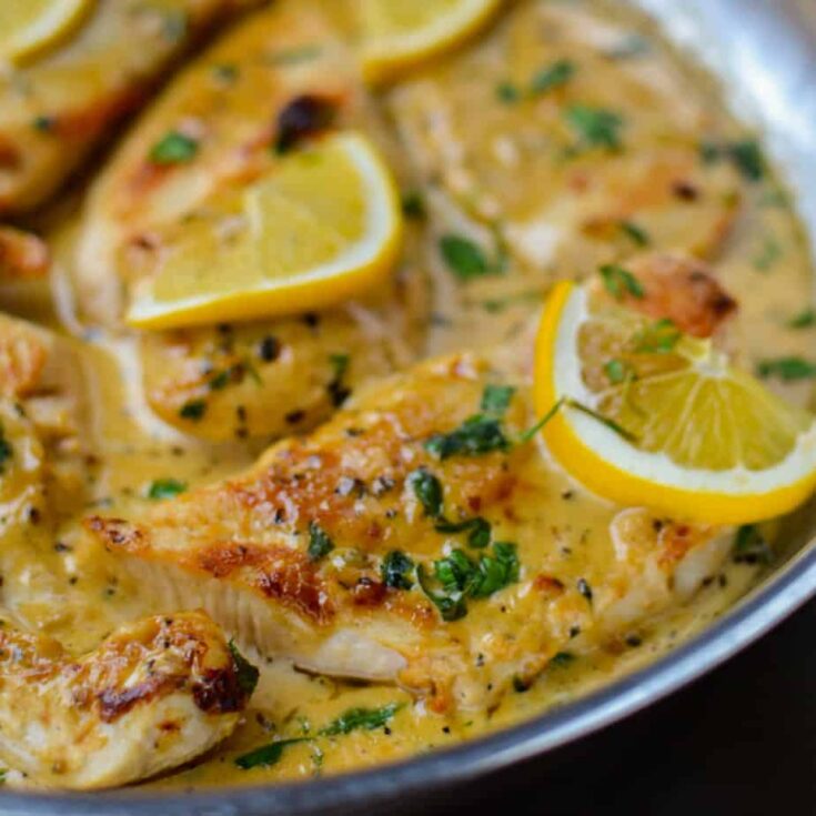 Image for Creamy Lemon Basil Chicken