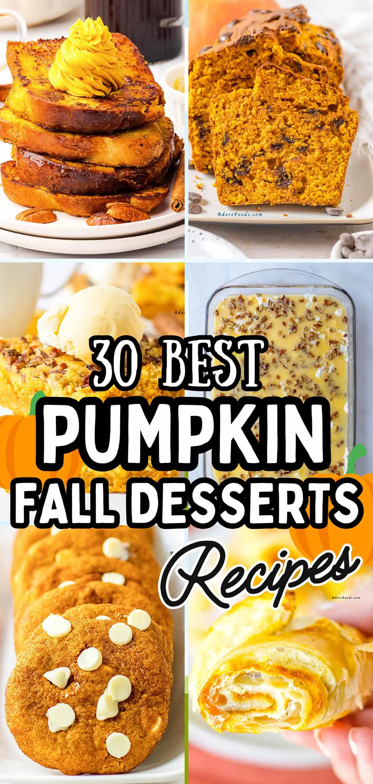 67 Best Fall Pumpkin Dessert Recipes for Autumn Baking