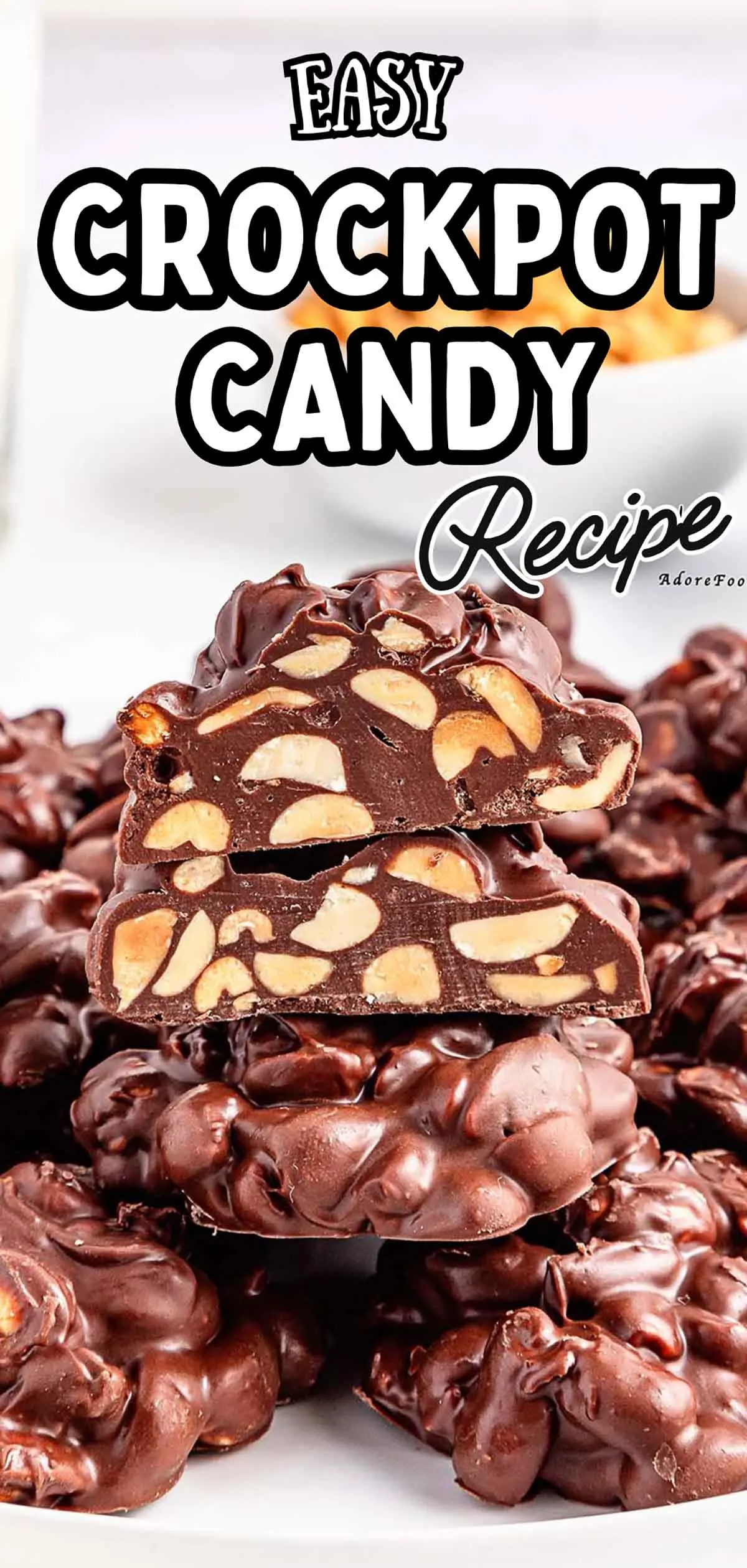 Easy Crock Pot Chocolate Peanut Clusters (No-Fail Christmas Candy Recipe)