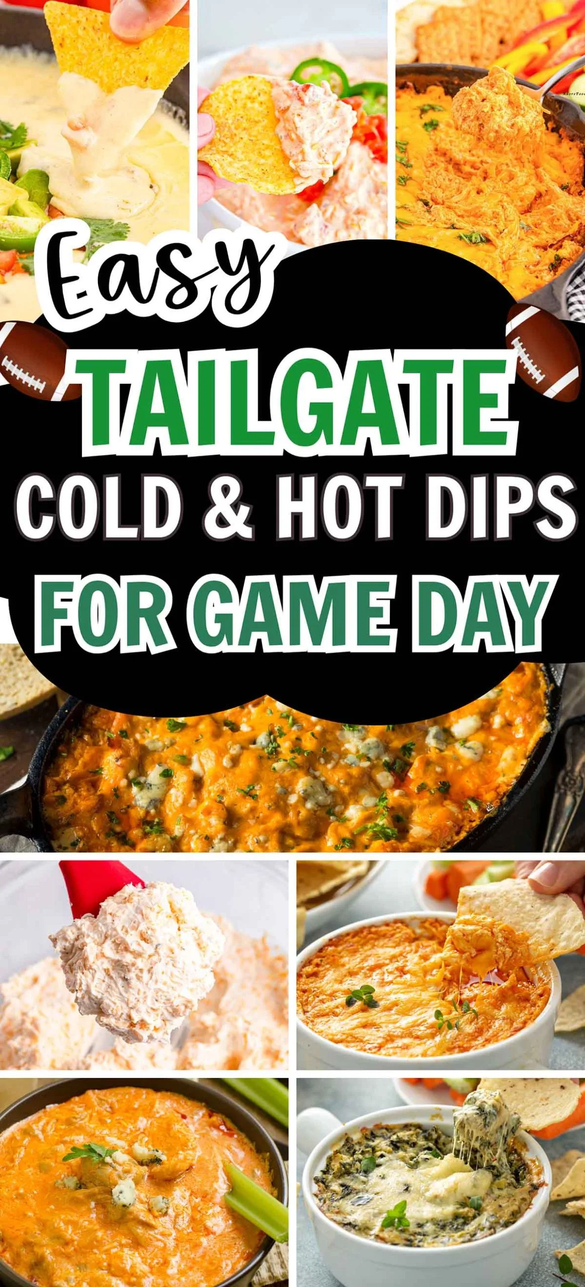 30 Crowd-Pleaser Dips for Football Season — Easy Game Day Snacks & Tailgate Food