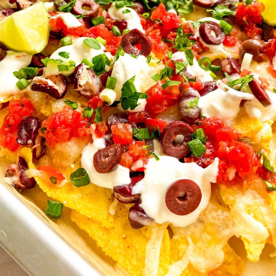 7-Layer Sheet Pan Loaded Nachos Recipe
