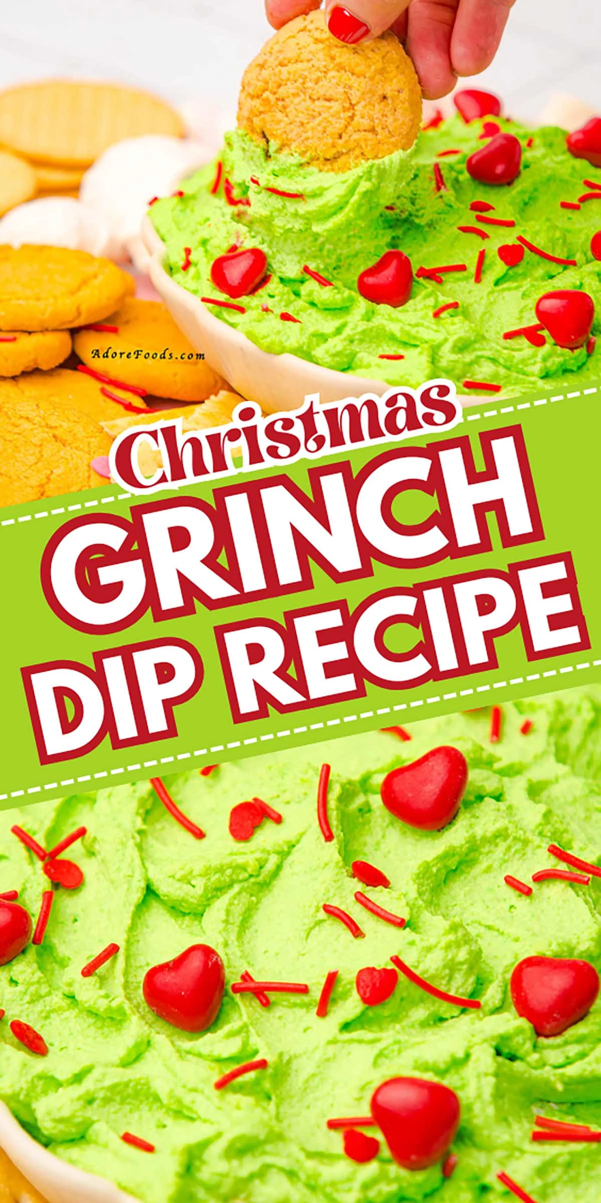 Grinch Dip Recipe – Easy Christmas Dessert Dip for Holiday Parties and Grinch Themed Fun