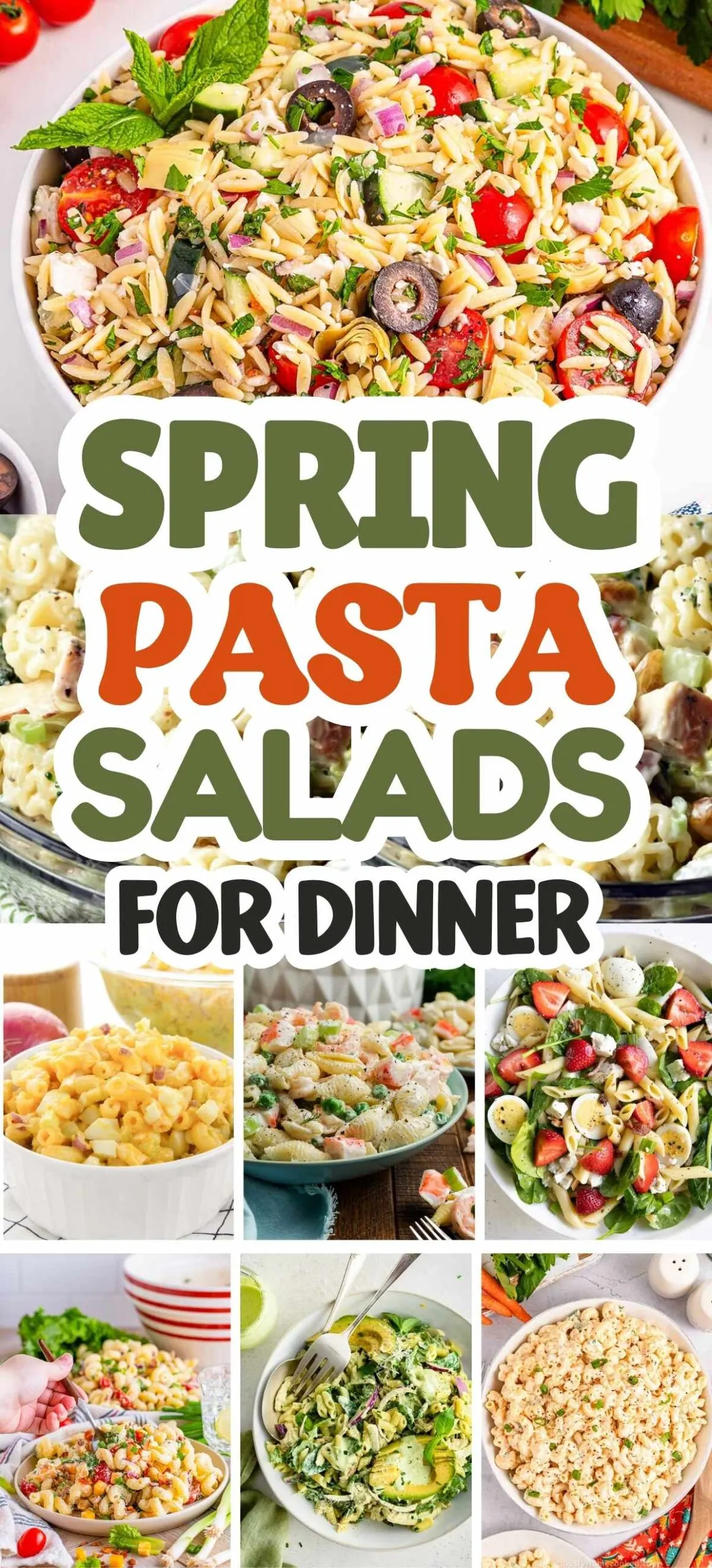 Easy Spring Pasta Salad Recipes for Dinner