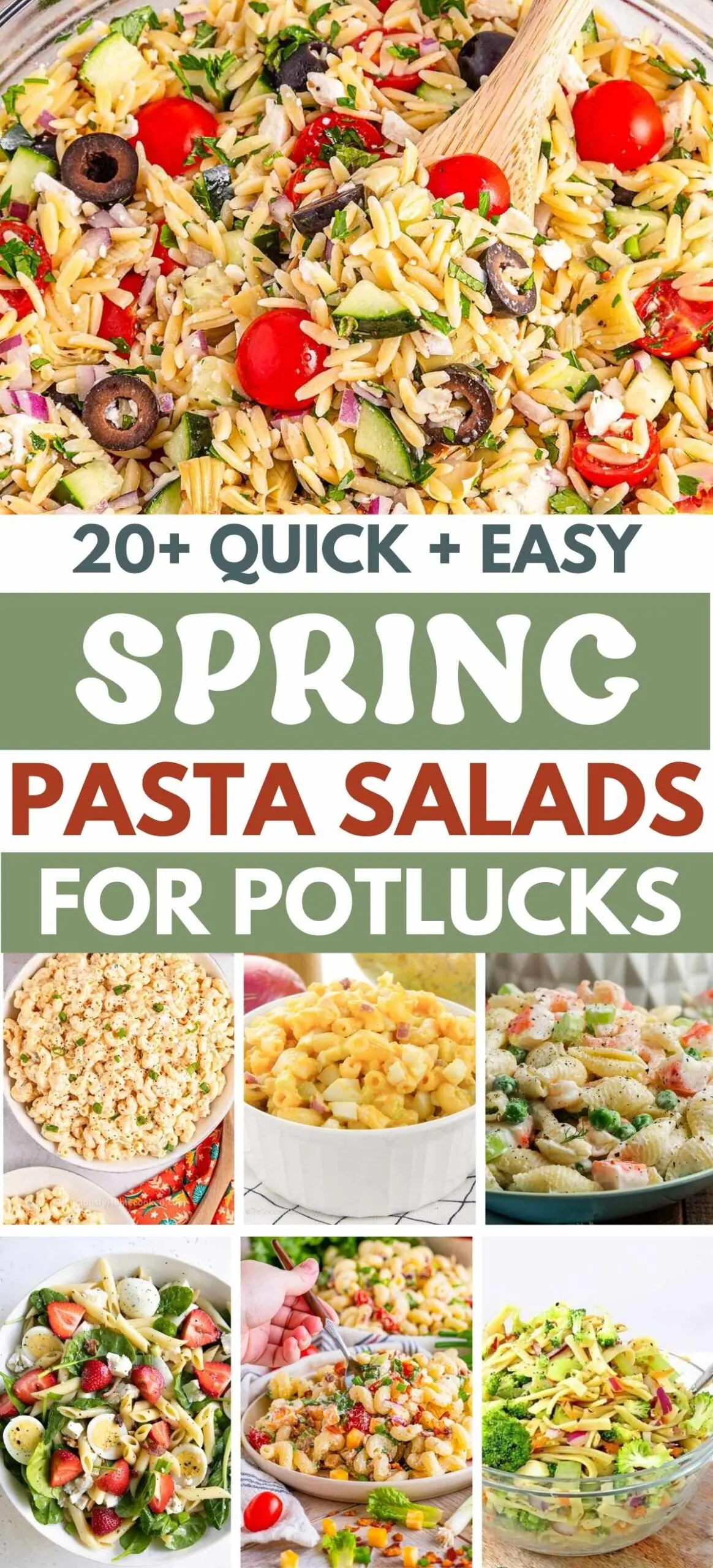 Best Spring Pasta Salad Recipes for Potlucks and Sharing