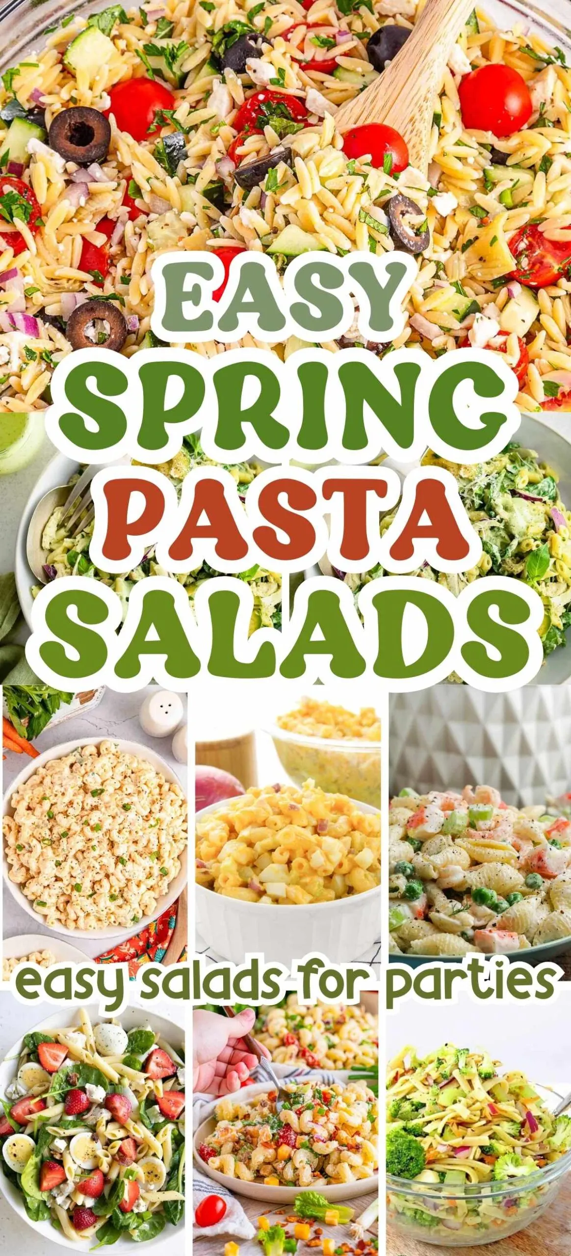Fresh Spring Pasta Salad Ideas for Parties and Gatherings