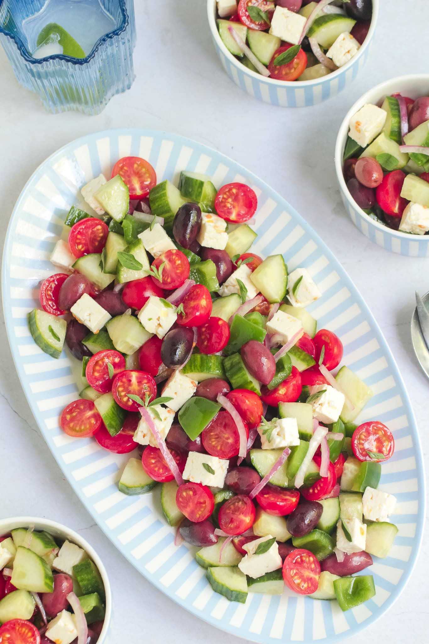 Image for Authentic Greek Salad (Horiatiki)