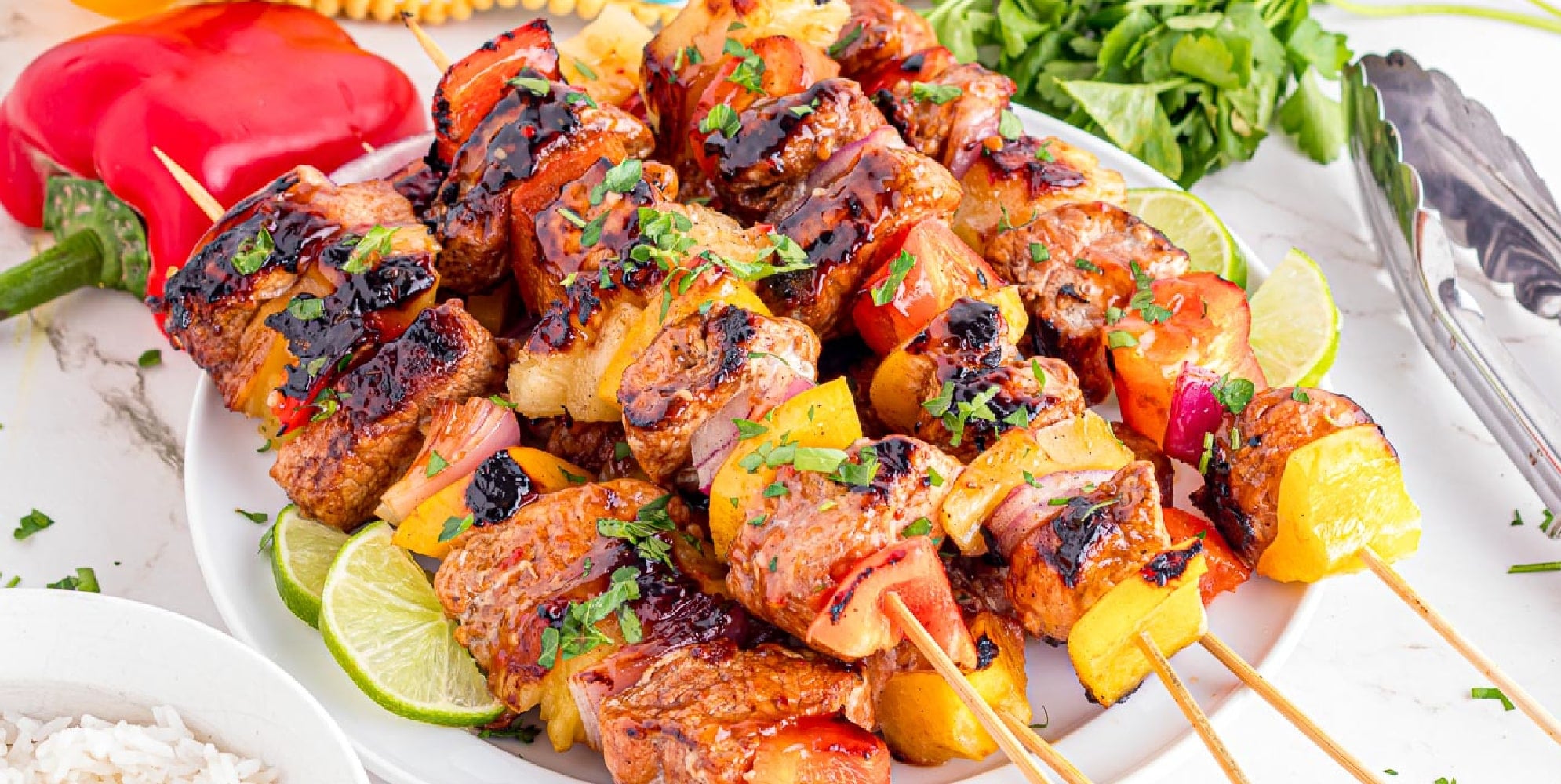 Image for Pineapple Pork Skewers