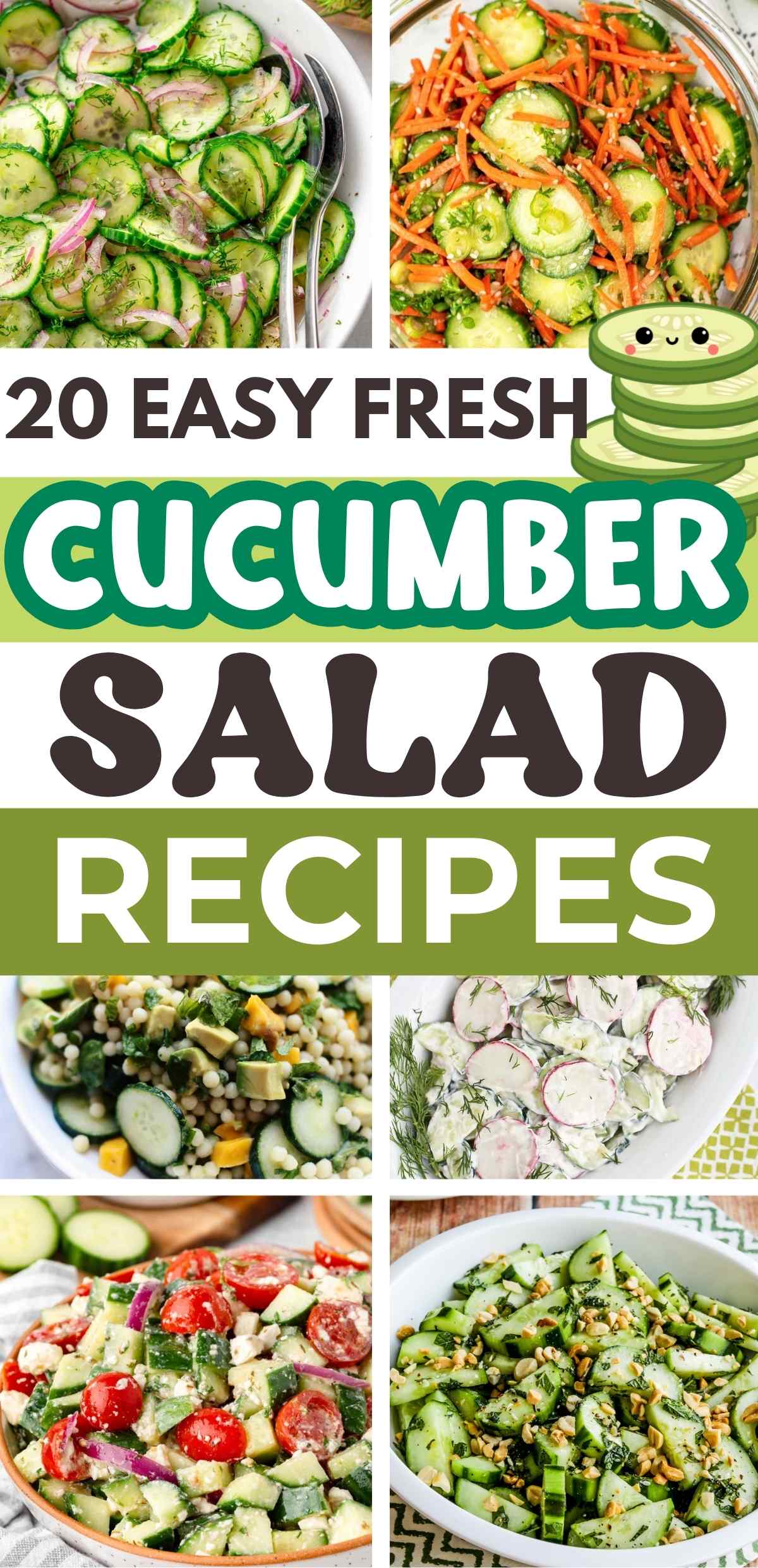 20 Refreshing Cucumber Salad Recipes for Summer