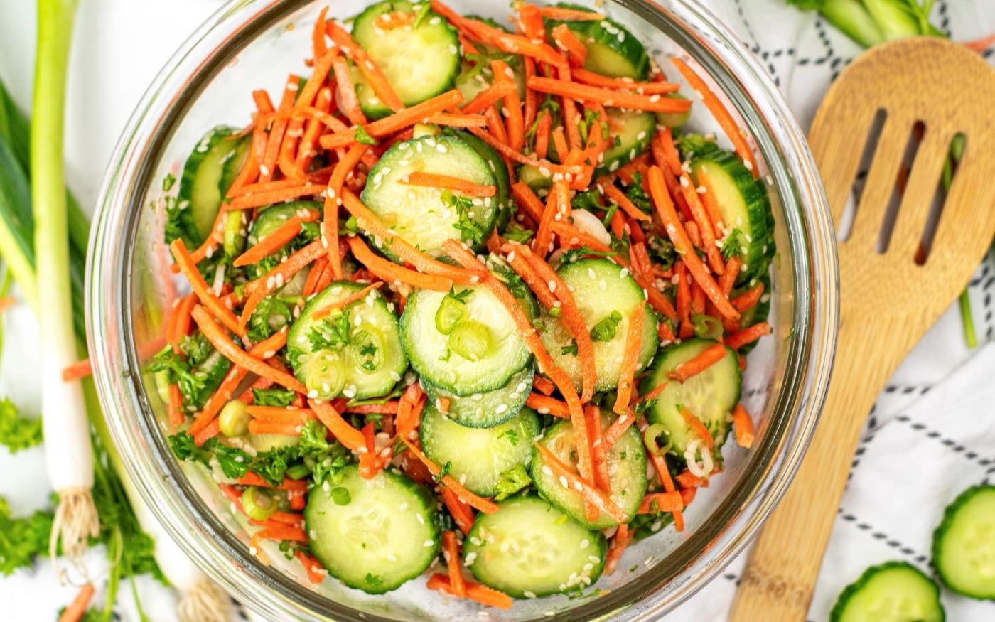 Image for Cucumber Carrot Salad