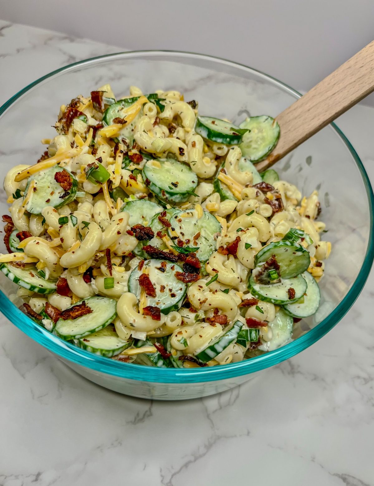 Image for Cucumber Bacon Pasta Salad
