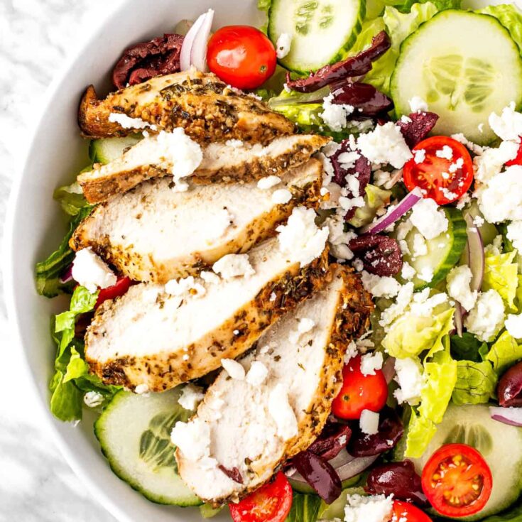 Image for Panera Greek Salad (Panera Bread Copycat)