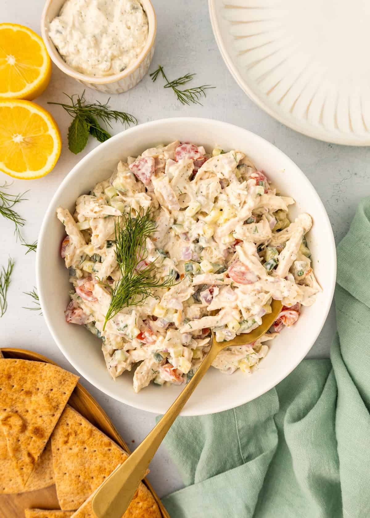 Image for Tzatziki Chicken Salad