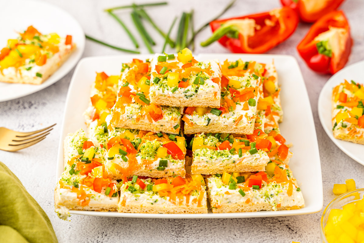 Image for Crescent Roll Veggie Pizza