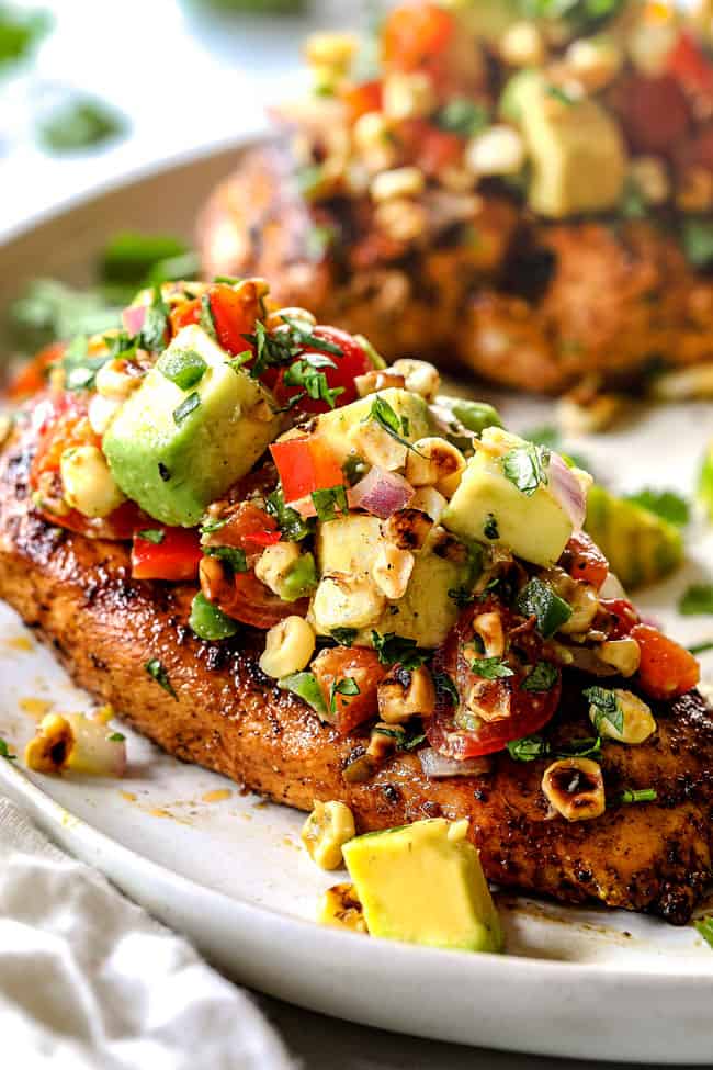 Image for Fiesta Lime Chicken Recipe with Avocado