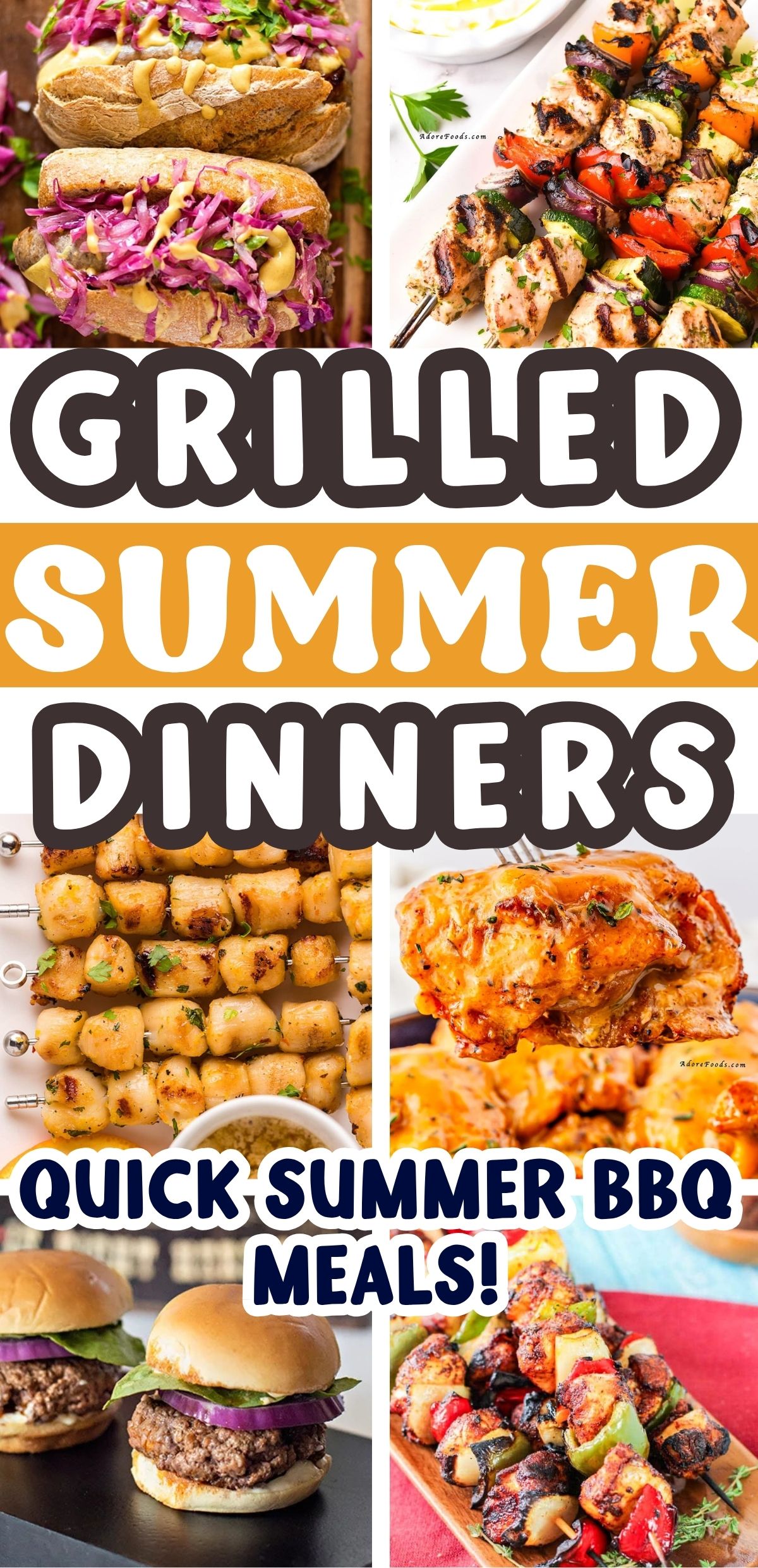 Easy Grilled Summer Dinner Ideas for Summer BBQ Recipes