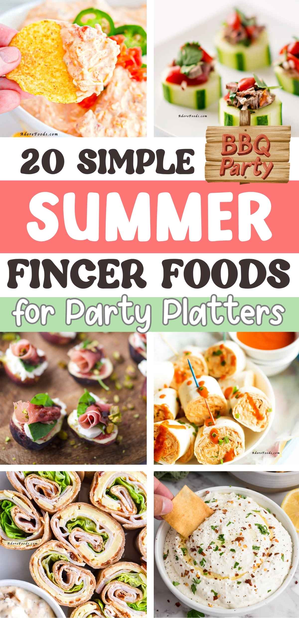 20 Simple Finger Foods for Party Platters