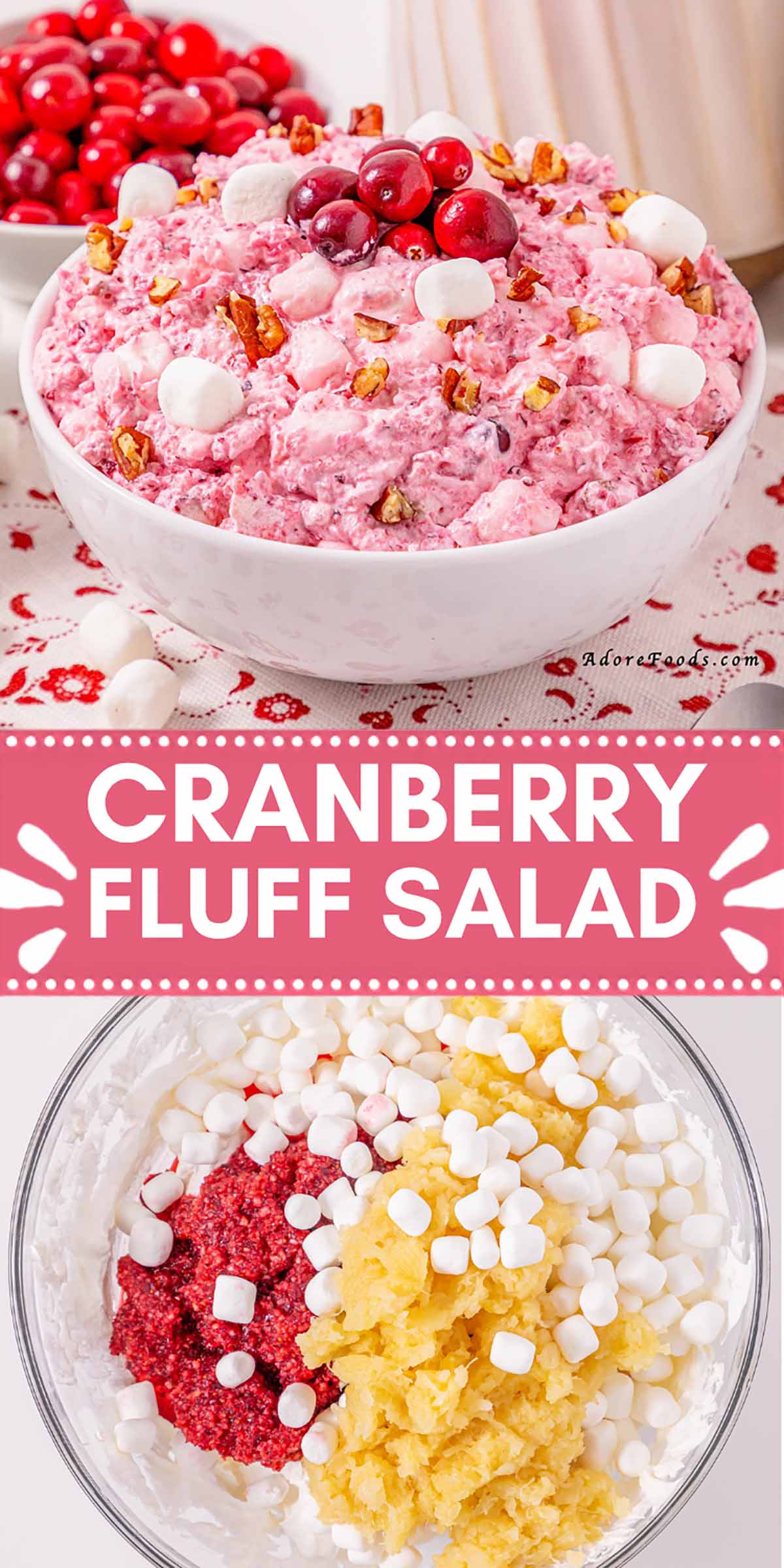 The Easy Holiday Cranberry Salad That Disappears Fast