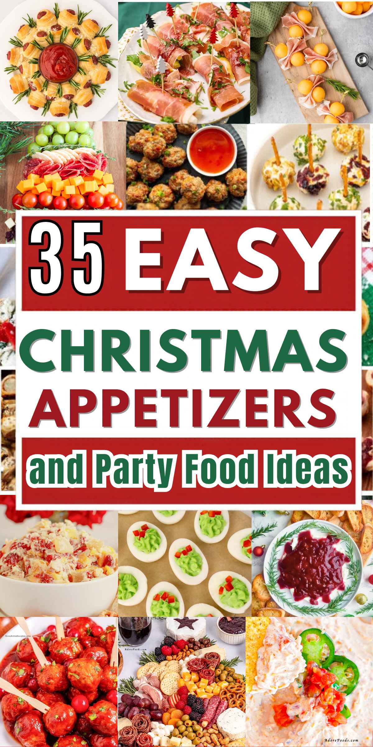 Easy Christmas Appetizers and Party Food Ideas