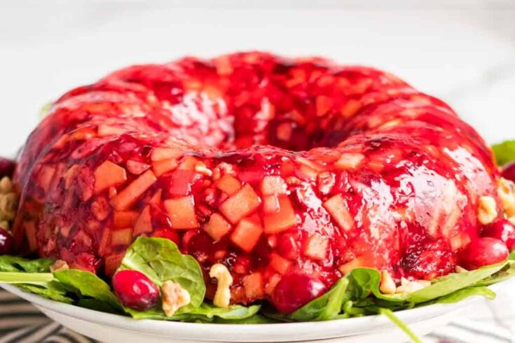 Image for The Best Cranberry Jello Salad Recipe
