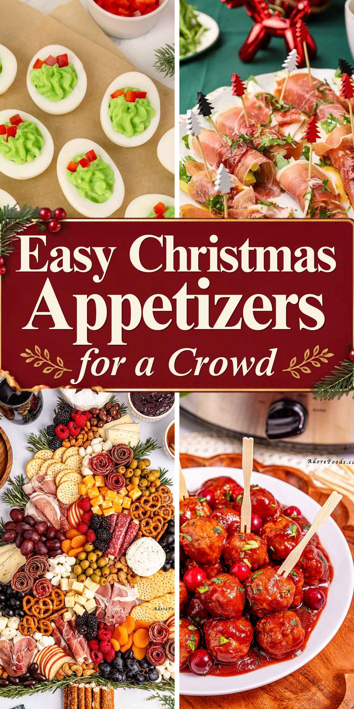 Make-Ahead Christmas Appetizers for a Crowd