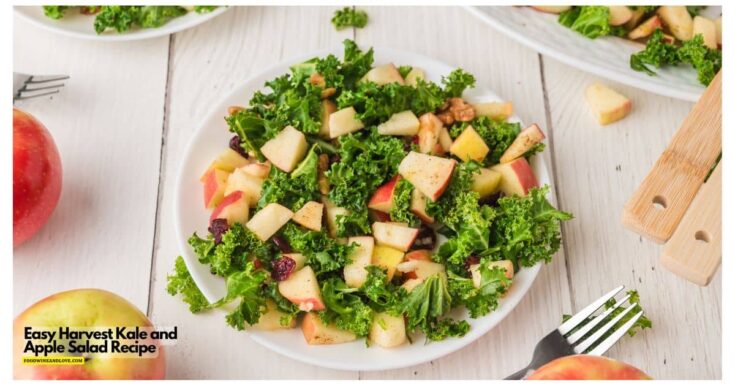 Image for Easy Harvest Kale and Apple Salad Recipe