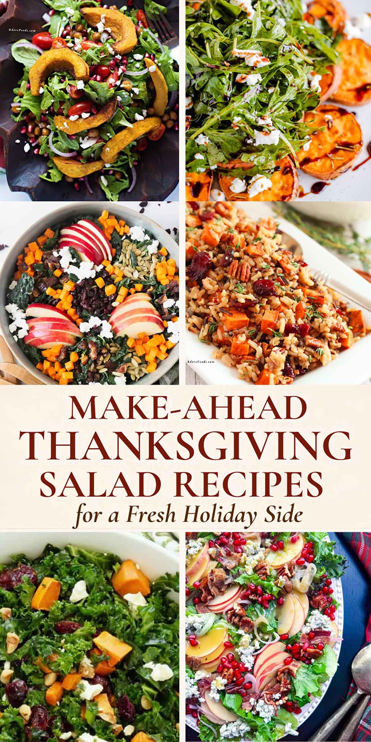 30 Make Ahead Thanksgiving Salads
