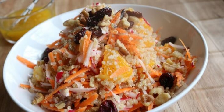 Image for Orange Cranberry Quinoa Salad
