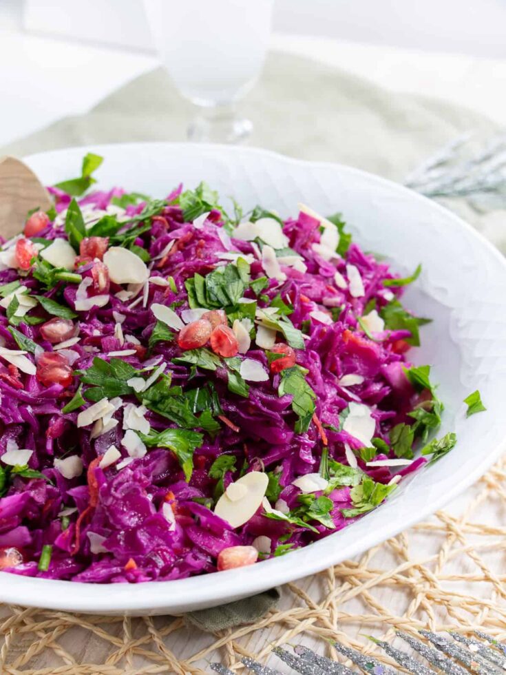 Image for Festive Cranberry Apple Coleslaw